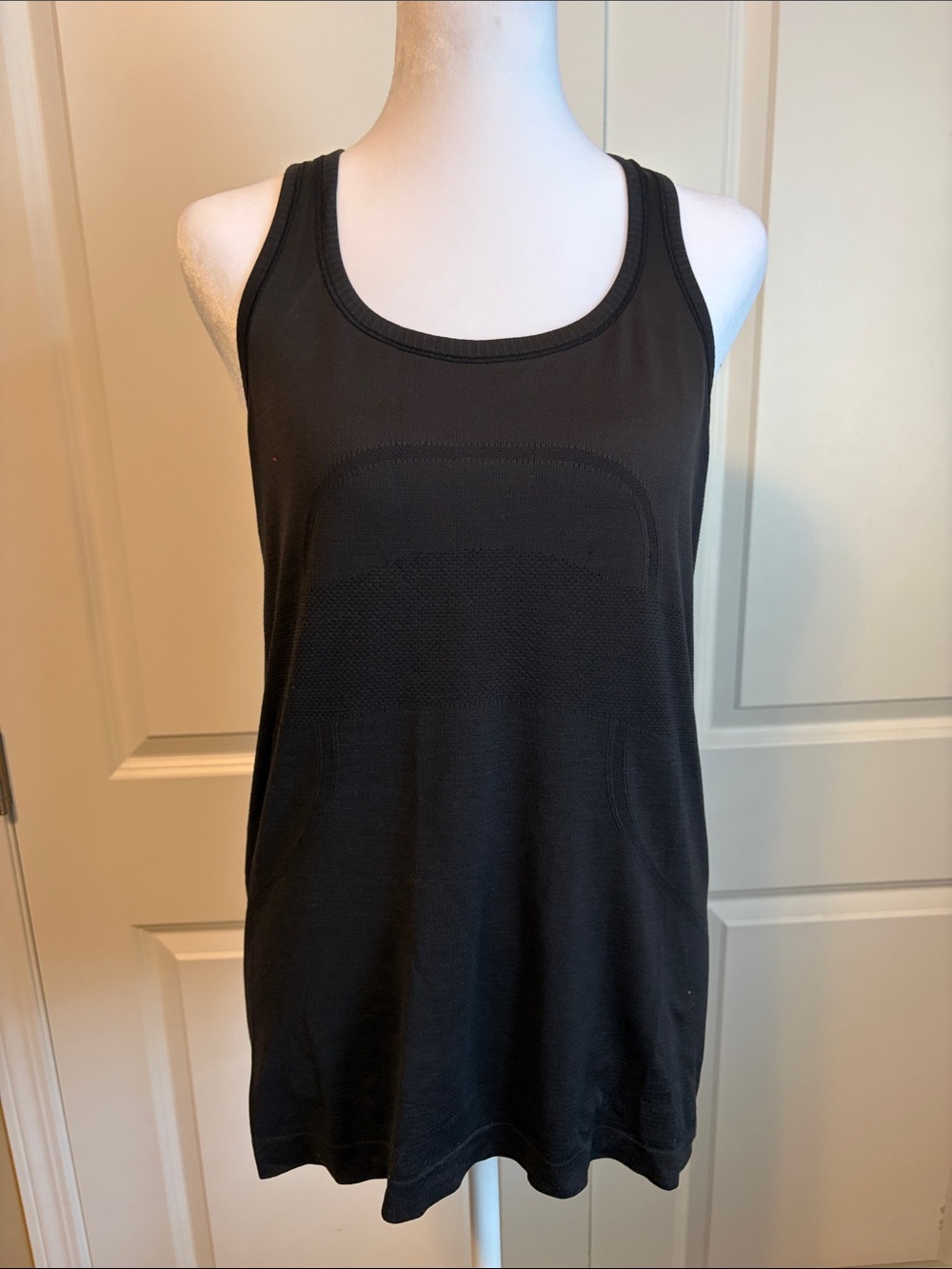 lululemon athletica Black Racerback Tank Top